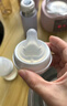 贝亲（Pigeon）新生儿 防胀气宽口径玻璃奶瓶160ml SS号奶嘴 0个月+ AA260 实拍图