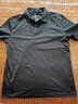 诺诗兰【经典款】春夏户外男式速干短袖T恤吸湿排汗翻领Polo衫 纯黑色-60E男女 S (165) 实拍图