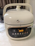 美的（Midea）电压力锅1-2人家用高压锅双胆电锅高颜值压力快炖智能预约触控开盖火锅煮粥炖肉锅C2945电饭煲2.2L 实拍图