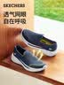 斯凯奇（Skechers）健步鞋男士软底舒适一脚蹬休闲鞋宽楦减震运动鞋跑步鞋 实拍图
