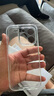 倍思 适用iphone15pro手机壳苹果15pro保护套康宁玻璃超薄防摔镜头全包透明高级网红男女款 实拍图