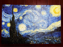 古部成人拼图1000片星夜星空世界名画成年拼图家居装饰生日礼物礼品 实拍图