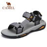 骆驼（CAMEL）  户外沙滩潮流平底休闲男士凉鞋子 A822162412 灰色 40 实拍图