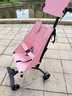 小虎子新款铝合金轻便折叠婴儿手推车简易可登机推车遛娃推车T18 T18缤果粉 实拍图