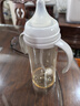 自然离乳PPSU重力球吸管奶瓶双把手330ml12月+(附带奶嘴12月*2支) 实拍图