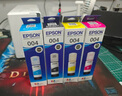爱普生（EPSON）004原装打印机墨水墨盒 四色套装 适用L3115/L3116/L3117/L3118/L3119/L3153（约27000页） 实拍图