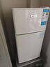 志高双门冰箱小型出租房宿舍双开门冷藏冷冻一级能效家用大容量办公室电冰箱二门微霜 【一级能效】66L白色【高效保鲜 铜管速冷】 实拍图