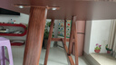 全品屋餐桌椅组合家用饭桌子小户型简约公寓快餐出租商用长方形电脑桌 胡桃木色 120cm 【宽60CM】单桌子 实拍图