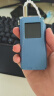 飞傲（FiiO）BTR17便携无线蓝牙耳放小尾巴车载手机HiFi音频接收放大器蓝牙5.4 蓝色 实拍图
