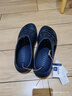 迪卡侬（DECATHLON）游泳男士凉鞋沙滩拖鞋洞洞鞋外穿NABD2028000深蓝色网格款42码 实拍图