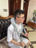 奥克斯（AUX）颈椎按摩器颈部按摩仪颈椎肩颈腰背部按摩器斜方肌脖子小腿披肩实用生日七夕情人节礼物送女友男友 【8头升级款】全新机芯肩颈全覆盖+艾草热敷 生日礼物送长辈父母 实拍图