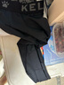 卡尔美（KELME） 儿童紧身衣男女童透气长袖弹力打底衫足球训练服紧身裤健身套装 黑色套装【透气薄款-左胸LOGO】 130 CM 实拍图
