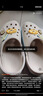 crocs卡骆驰贝雅卡骆班洞洞鞋|205089 冬日白/彩色-1LI 37/38(230mm) 实拍图