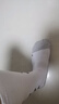 卡尔美（KELME）中筒袜防滑硅胶袜加厚毛巾底足球袜篮球袜跑步袜子男女 白黑均码 实拍图