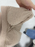 nest designs哺乳内衣前开扣内衣孕期产后背心式无钢圈孕妇内衣 交叉款-暖香褐【升级纯棉内里】 M码（适用下胸围72-77cm） 实拍图