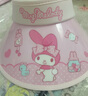 Hello Kitty儿童帽子夏季大帽檐防晒遮阳帽男女童空顶太阳帽 TKM1086凯蒂猫 实拍图