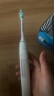 飞利浦（PHILIPS）【肖战推荐】电动牙刷钻石3系 成人情侣款送男生/女友 生日礼物 微泡水流 HX5181/01皓月白 实拍图