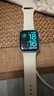 Apple/苹果 Watch SE 智能手表GPS+蜂窝款44毫米星光色铝金属表壳星光色运动型表带M/L MXJ23CH/B 实拍图
