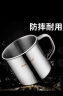 金钥匙（GOLDEN KEY）304不锈钢成人水杯办公室口杯泡茶杯带手柄成人款带盖GK-KB120 实拍图