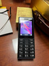 诺基亚（NOKIA）108 4G移动联通电信广电全网通 2.4英寸双卡双待 直板按键学生老人老年人功能机备用手机 黑色 实拍图