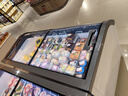 星奥雪冰柜超市商用大容量岛柜展示柜冷藏保鲜柜加厚弧形玻璃门冷冻展示柜冰淇淋雪糕柜 1.5米弧形展示柜【内置LED灯】白 实拍图
