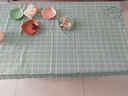 北欧餐桌布防水防烫防油免洗塑料家用桌布格子台布茶几布 灰色小号137*90cm 实拍图