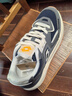 乐途运动鞋男鞋秋季透气复古跑步鞋休闲百搭厚底老爹鞋8802藏青/灰 42 实拍图