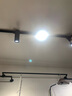 雷士照明（NVC）雷士照明led轨道灯服装店射灯商用超亮节能聚光COB三线导轨天花灯 通体黑 20W 暖白光【高显指Ra90】 实拍图