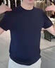 班尼路（Baleno）男士纯棉t恤夏季基础款纯色短袖男体恤男款亲肤透气圆领半袖 实拍图