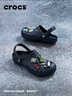 卡骆驰crocs洞洞鞋贝雅男鞋女鞋轻便耐磨一脚蹬拖鞋休闲鞋|10126 深蓝-410 44 (280mm) 实拍图