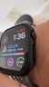 Apple/苹果 Watch Series 10 智能手表GPS款42毫米亮黑色铝金属表壳黑色运动型表带M/L MX1P3CH/B 实拍图