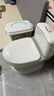 babycare马桶坐便器蹲便器儿童马桶仿真马桶坐便圈2-6岁宝宝便盆温特绿 实拍图