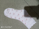 【樱花童袜】春秋季儿童袜子男女童棉透气大中小童中筒棉感袜 【公主花边】 1双 9-12岁 实拍图