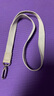 英悦 手机挂绳挂脖工作牌斜挎可背卡套带手腕链女相机u盘证件钥匙男防盗防丢神器贴片夹片挂饰创意配件 时尚银【挂脖款】2cm加宽不勒脖+夹片 实拍图