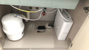 美的（Midea）净水器家用1100G流速0阻垢剂厨下RO反渗透加热直饮一体机餐边柜壁挂式管线机华凌前置过滤全屋套装 星河冷热彩屏管线机+净水器 实拍图