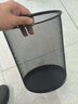 五月花金属网垃圾桶直投12L大号铁丝环保办公客厅宿舍家用厨房厕所纸篓 实拍图