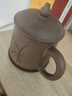 君礼轩紫砂杯套装宜兴手工茶杯带过滤茶水分离四件套礼盒装君子杯420ml 实拍图