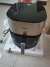美的（Midea）小炎烤空气炸锅 可视免翻面 家用多功能电炒锅烤箱空气炸锅一体 6L实用大容量KZC6054【国家补贴】 实拍图