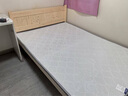 零树实木床主卧双人床卧室家具单人床出租房【包安装】1.35m*2m GS-03 实拍图