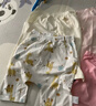 舒贝怡2件装儿童短裤女童男童夏季宝宝大PP裤子纯棉七分裤星空蓝100CM 实拍图