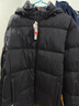 黑冰25新款户外700蓬鸭绒男款加厚防风保暖羽绒服D F8905MJ 黑色 XL 实拍图
