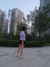 匹克速干运动套装女夏季跑步休闲羽毛球服透气两件短袖短裤女DF152002 实拍图