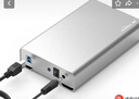 蓝硕移动硬盘大容量桌面存储USB3.0企业级机械高速桌面游戏外接硬盘 银色 14TB 实拍图
