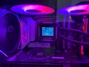 瓦尔基里（VALKYRIE）B360 VK 一体式CPU水冷散热器 2吋IPS液晶屏 多平台支持 ARGB光效 一线通风扇 实拍图