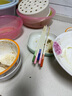 京东京造 筷子 家用食品级餐具合金一人一色【抑菌防滑】12双大包装 实拍图