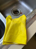 3M思高家务手套防水洗碗天然橡胶薄款舒适无异味厨房清洁手套cbg 黄色薄巧型 3双 装 L 实拍图