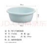 福爱家洗脸盆特大盆58cm婴儿宝宝宠物洗澡盆塑料盆洗衣盆洗菜盆颜色随机 实拍图