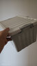 【SPACEXPERT同厂】带轮收纳箱特大号储物箱书箱玩具整理用品 【灰色16L】38*28*22cm 实拍图