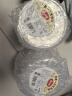 美丽雅 一次性饭盒圆形1000ml*20套打包碗食品用盒加厚带盖可微波 实拍图