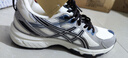 亚瑟士ASICS男鞋女鞋舒适运动鞋耐磨透气越野慢跑鞋 GEL-VENTURE 6 奶白色/灰色(男款） 39 实拍图